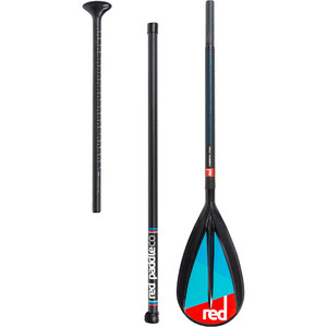 2020 Red Paddle Co Ride MSL 9'8 "aufblasbares Stand Up Paddle Board - Carbon / Nylon Paddel Paket